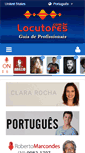 Mobile Screenshot of locutores.com.br